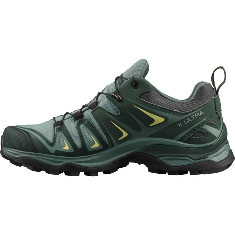 Tênis De Caminhada Salomon X Ultra 3 GTX Feminino Verdes | PT M48275